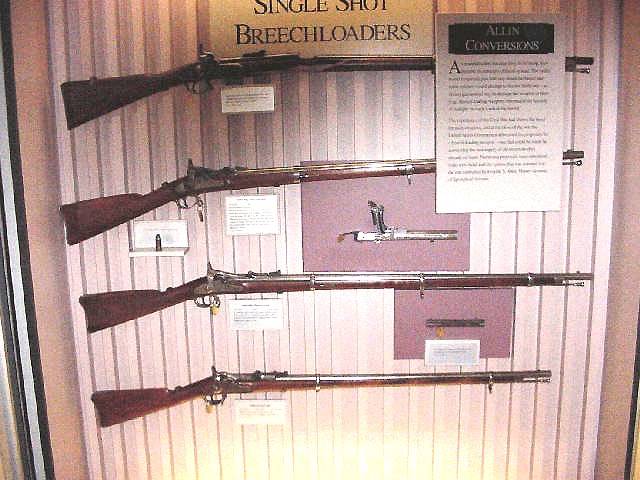 Early Springfield Armory TRAPDOOR rifles