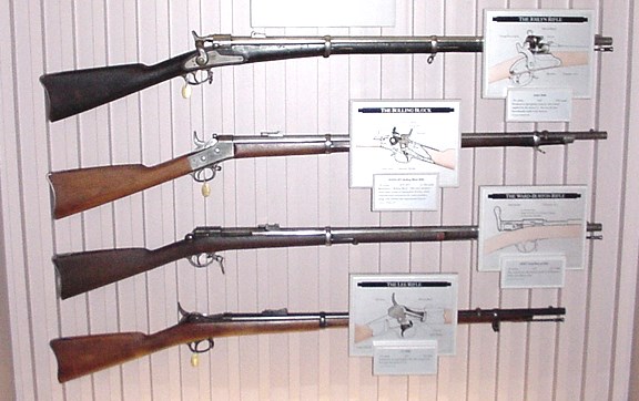 Experimental breechloading Springfield rifles