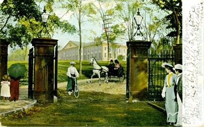 Entrance to Springfield Armory, ca 1905