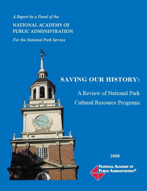 A Review of National Park Cultural Resource Programs, Oct 2008