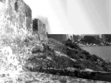 Island sunlight on Fort Willoughby, Hassel Island