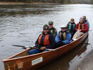The Mississippi River Collaborative meeting included a river survey and a chance to enjoy its beauty.