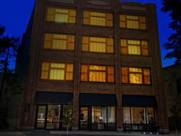 The Smith Follett & Crowl Building after rehabilitation