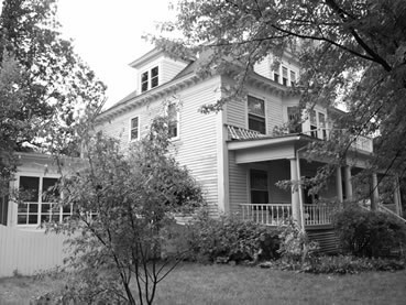 E.E. Haugen residence displays its Colonial Revival trappings