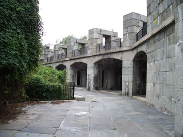 Civil War battery at Fort Totten Park