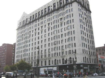 The imposing and historic Hotel Theresa