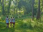 Local running club along the Nation Ford Greenway