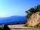 View from Rattlesnake Point on Skyline Drive