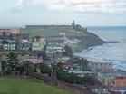 Community of La Perla with El Morro National Historic Fort in background