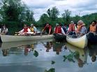 A canoe is the perfect way to explore and understand the marsh.