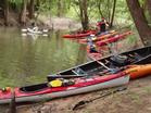Kayakers on the Hawkinsville-Pulaski Blueway