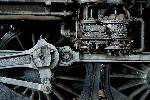 Airpump on a steam engine