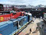 CSX 1318, CP 9143 and CN 3254