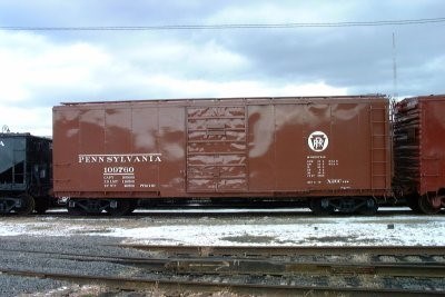 Pennsylvania Railroad Boxcar No. 109760