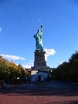 Liberty Island mall grounds and Statue