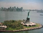 Liberty Island Aerial