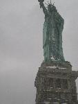 Winter at the Statue
