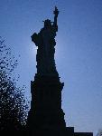 Liberty hides the sunlight