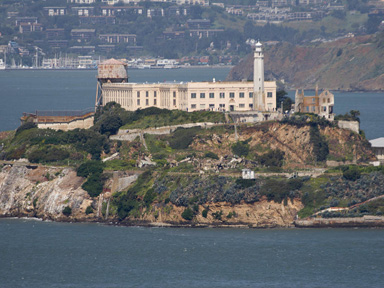 Alcatraz, better known as "the Rock."