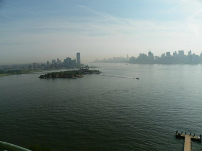 NYC & Ellis Island from Liberty's torch