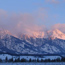 The Grand Tetons at sunrise