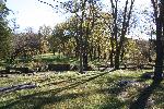 Image depicts a slope down to the Stones River.