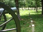 Cannon and Cemetery