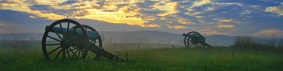 Photo of cannon at Antietam National Battlefield
