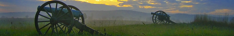 Photo of cannon at Antietam National Battlefield