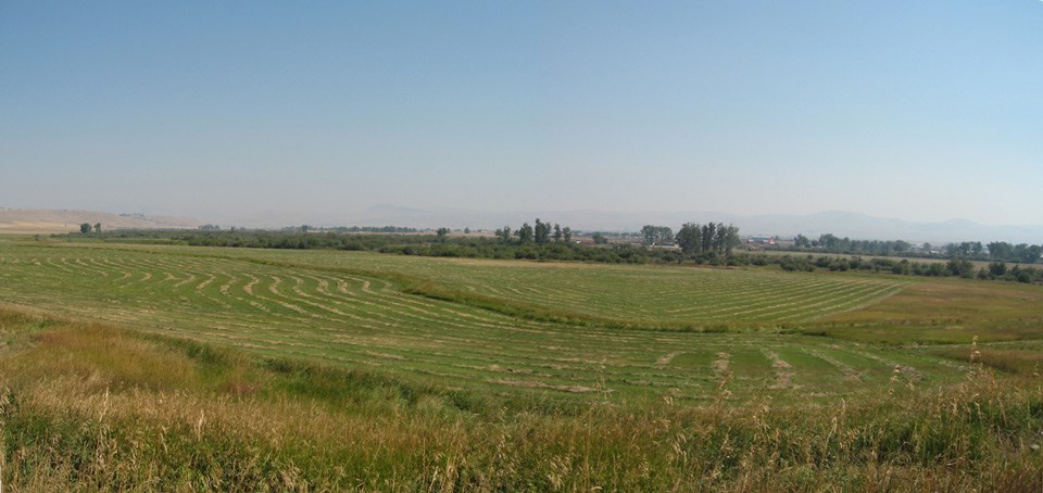 View of adjacent open land at Grant-Kohrs Ranch