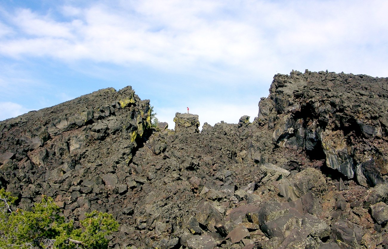 hill of volcanic rock