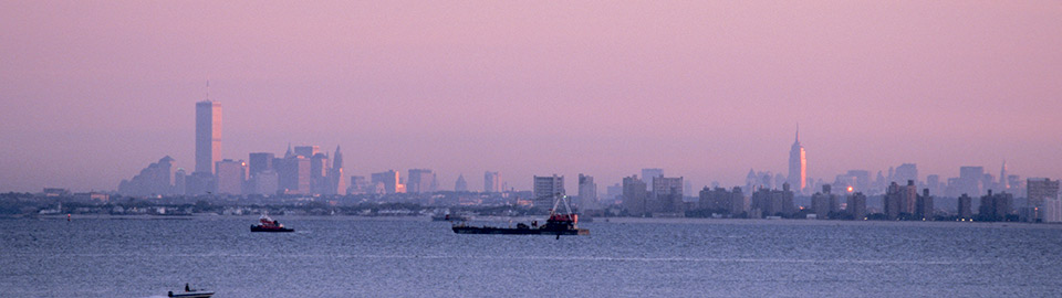 NY City Skyline before 2001