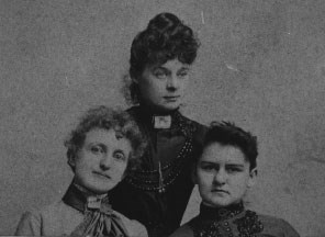 three young ladies