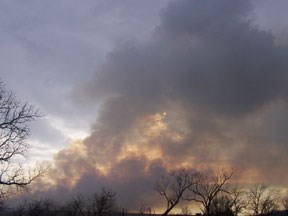 fire clouds