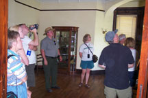 Ranger-led house tour