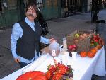 Gramercy Tavern Staffer Serving Cider