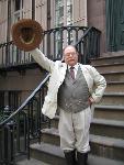James Foote at Theodore Roosevelt Birthplace.