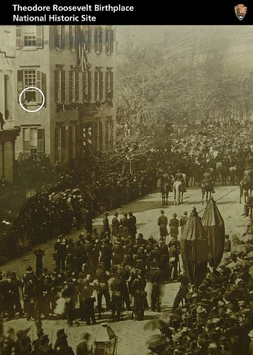 Lincoln's funeral procession through New York City.