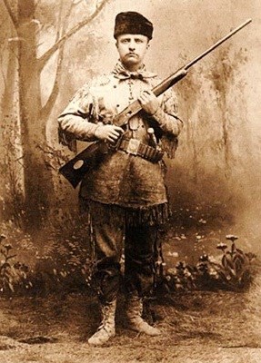 T.R. the hunter- 1884.