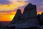 Badlands Sunset