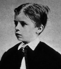Theodore Roosevelt as a child