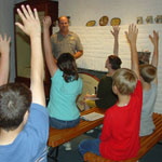 Ranger Hill with Students