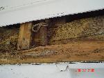 Disintegrating sill beam