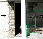 Toothing for exterior masonry