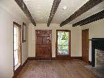 Plaster and paint completed in north room