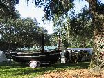 Port Columbus naval reenactors launch and tent