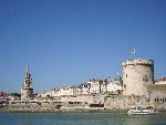 Entering La Rochelle's harbor