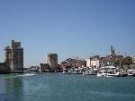 La Rochelle harbor's exit