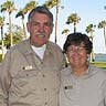 Photo of park volunteers Ron Schutt and Betsy Tyrol