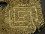 closeup of cloth pattern